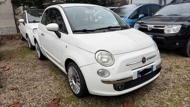 Usata Fiat 500 Sport 69 CV (50 kW) 2009 Bianco Berlina