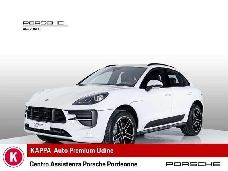 Bianco Usata 2021 Porsche Macan Sport SUV | 63.900 € (Buon prezzo) - Immagine 1/4
