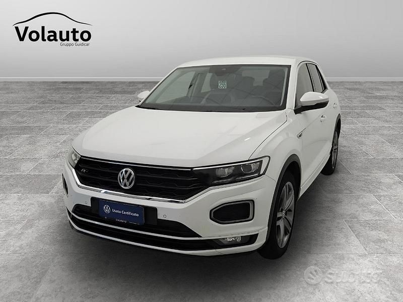 Usata VW T-Roc Advance 116 CV (85 kW) 2019 Bianco SUV