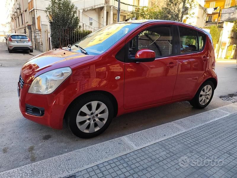 Usata Suzuki Splash 65 CV (47 kW) 2008 Rosso Utilitaria
