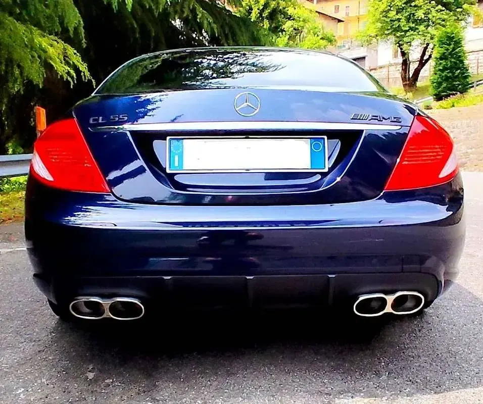 Usata Mercedes CL500 387 CV (284 kW) 2009 Blu/azzurro Coupé