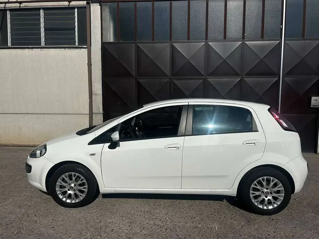 Usata Fiat Punto Evo Active 75 CV (55 kW) 2011 Bianco Utilitaria