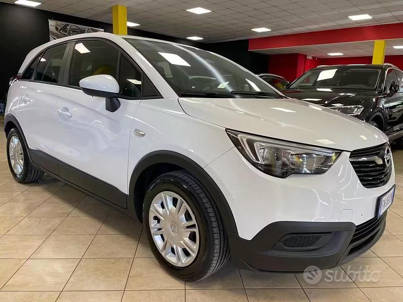 Usata Opel Crossland X 82 CV (60 kW) 2018 Bianco SUV