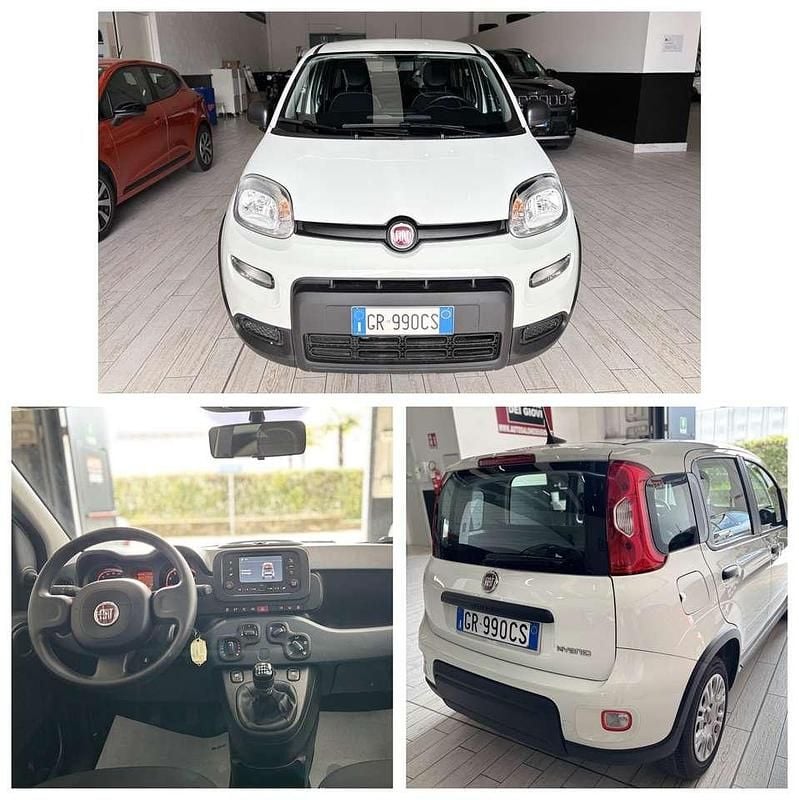 Usata Fiat Panda 69 CV (50 kW) 2023 Bianco gelato Utilitaria