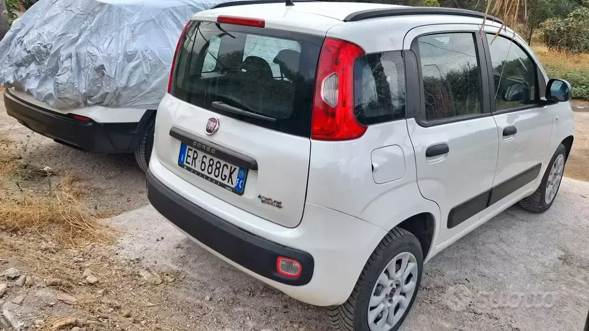 Usata Fiat Panda Easy 85 CV (62 kW) 2013 Bianco Utilitaria