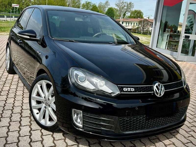 Usata VW Golf VI GTD 170 CV (125 kW) 2009 Nero Utilitaria