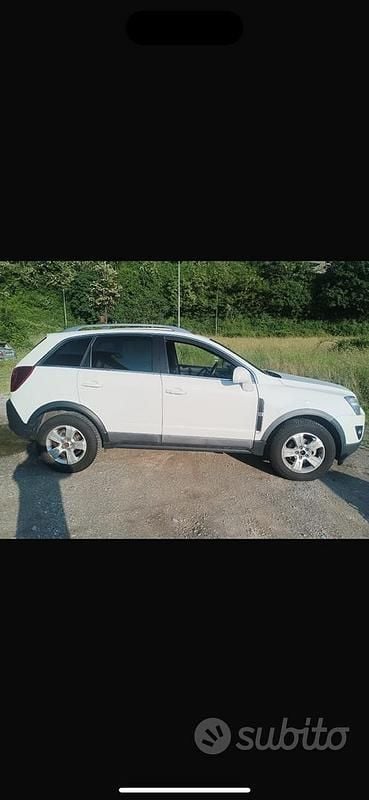 Usata Opel Antara 150 CV (110 kW) 2014 Bianco SUV