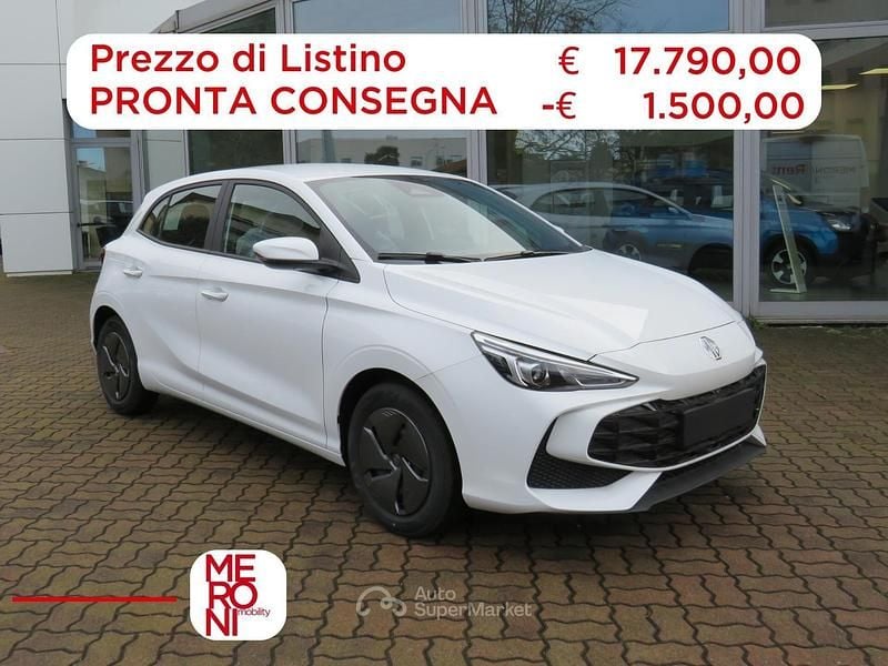 Nuova MG MG3 116 CV (85 kW) 2026 Bianco Utilitaria