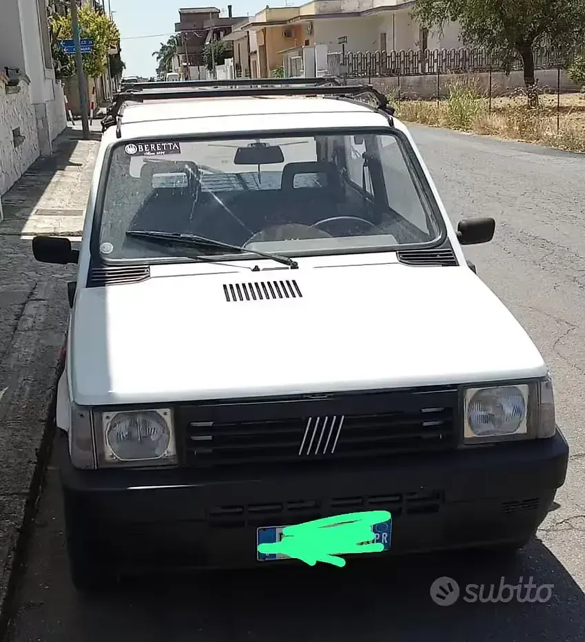 Usata Fiat Panda 39 CV (28 kW) 2000 Bianco Utilitaria