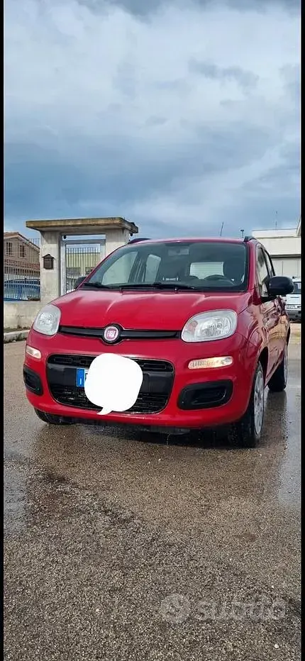 Usata Fiat Panda 85 CV (62 kW) 2013 Rosso Utilitaria