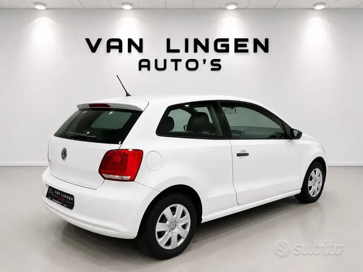 Usata VW Polo Trendline 60 CV (44 kW) 2010 Bianco Utilitaria