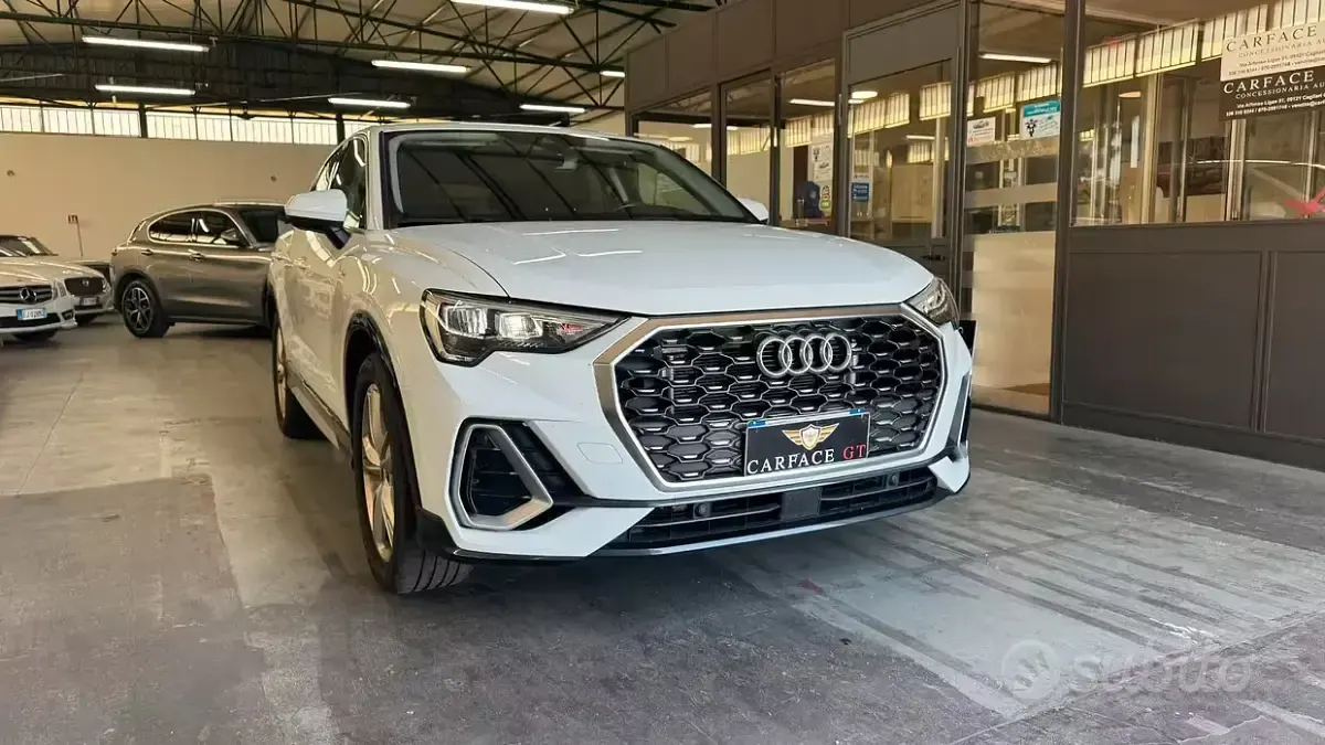 Usata Audi Q3 Sportback S-Line 150 CV (110 kW) 2022 Bianco SUV
