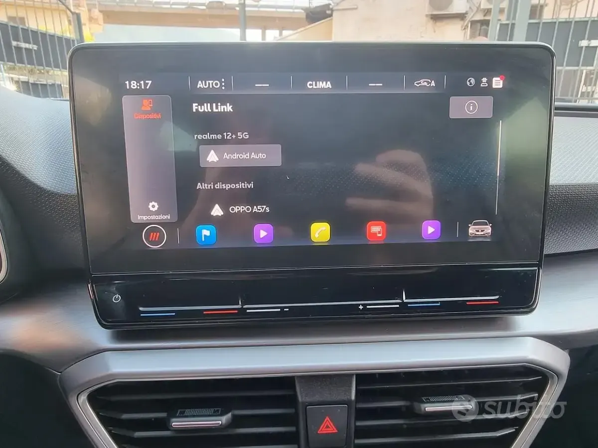 Usata Seat Leon FR 150 CV (110 kW) 2022 Bianco Berlina