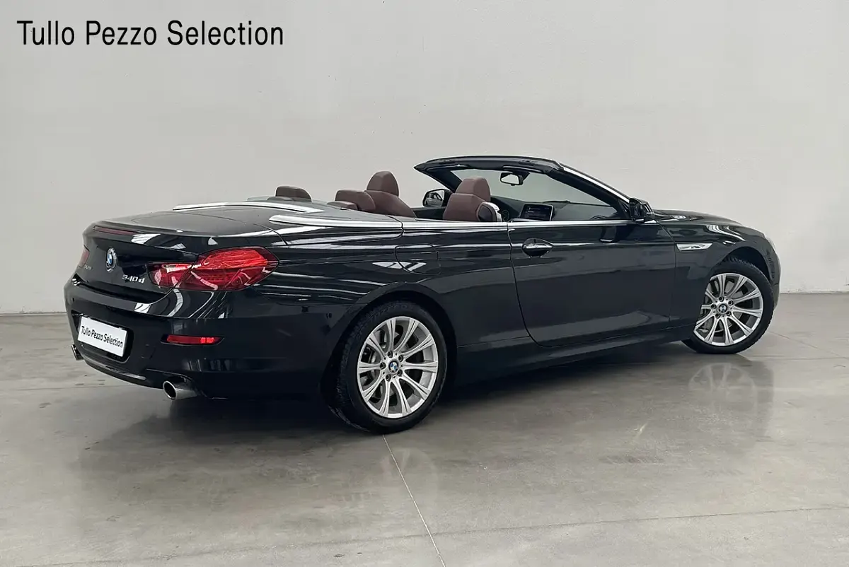 Usata BMW 640 Luxury Line 313 CV (230 kW) 2019 Saphir schwarzal metallizzato Coupé