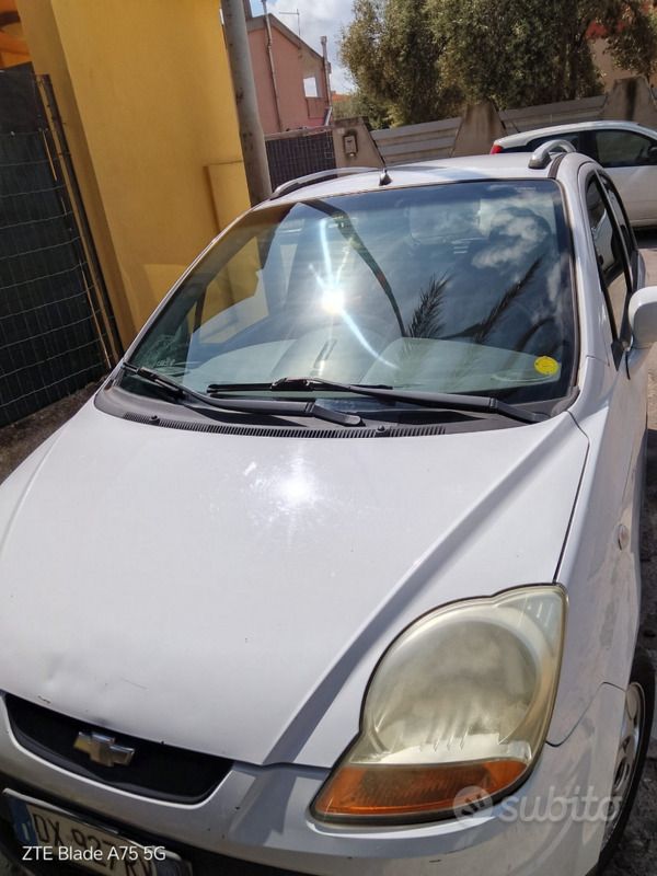 Usata Chevrolet Matiz 67 CV (49 kW) 2009 Bianco Utilitaria
