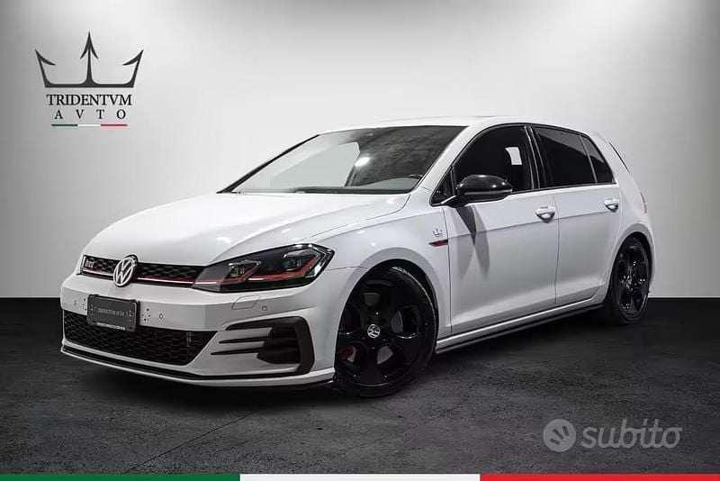 Usata VW Golf VII GTI 245 CV (180 kW) 2019 Bianco Berlina