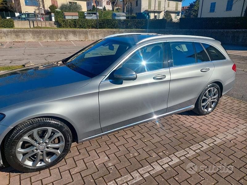 Grigio Usata 2015 Mercedes C220 Station wagon | 8800 € - Immagine 1/4