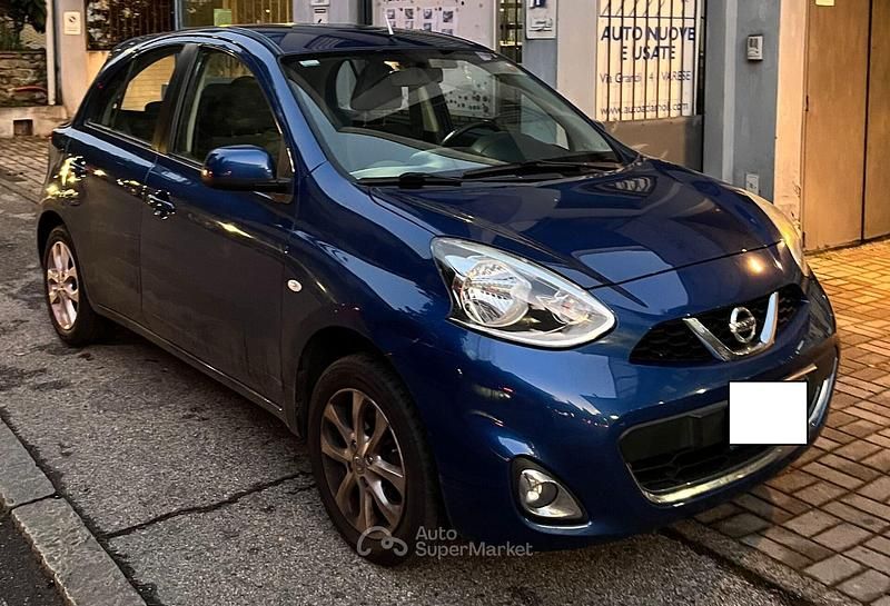 Blu Usata 2016 Nissan Micra Acenta Tre volumi | 6500 € (Buon prezzo) - Immagine 1/4