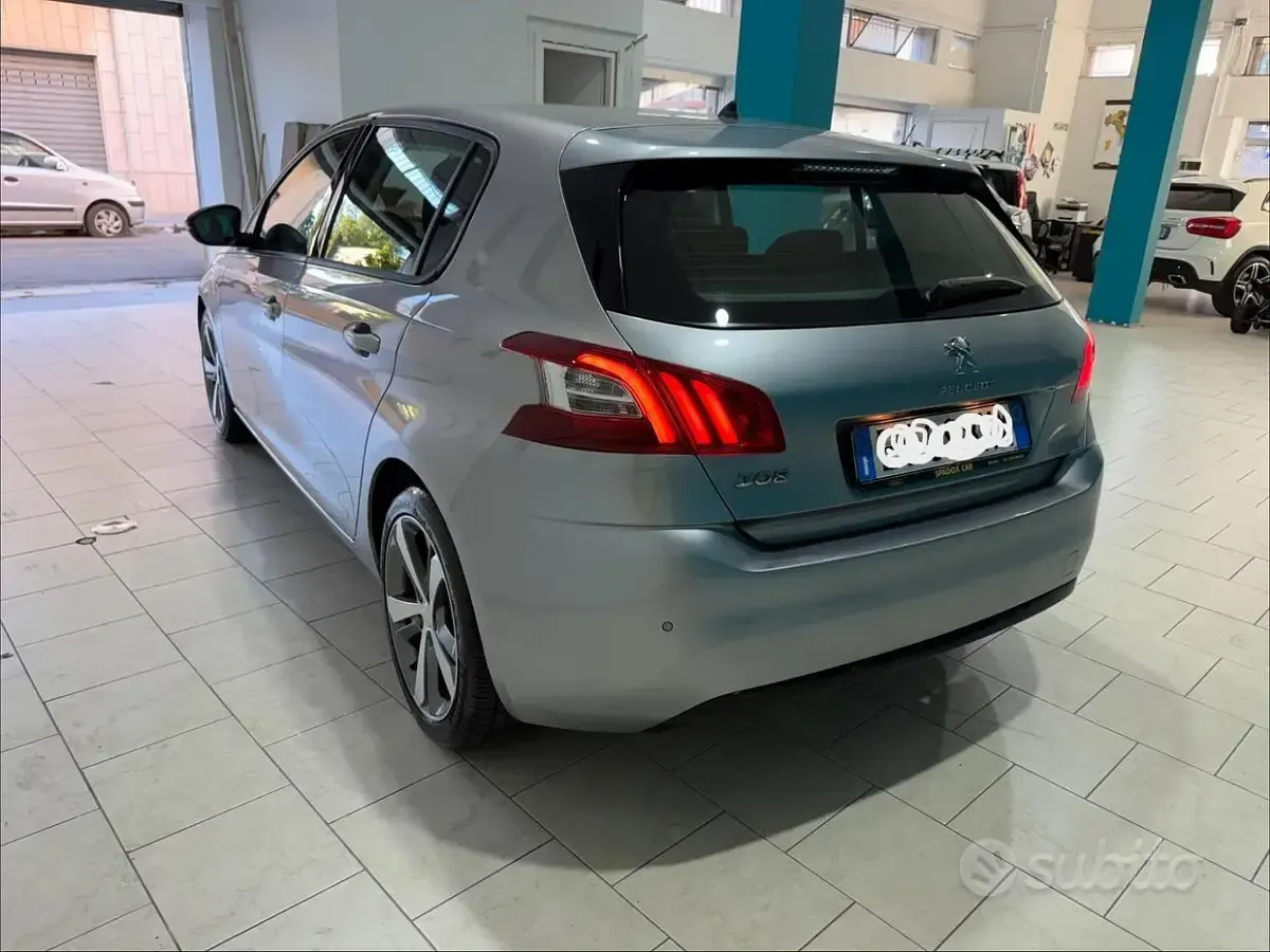 Usata Peugeot 308 Allure 92 CV (67 kW) 2014 Grigio Berlina
