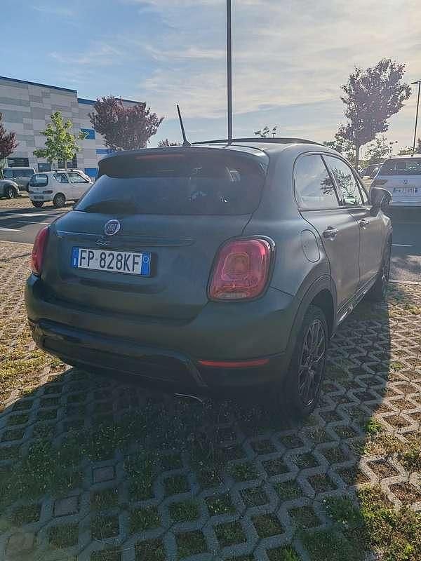 Usata Fiat 500X S 120 CV (88 kW) 2018 Verde SUV