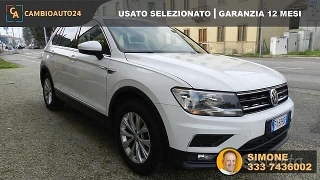 Usata VW Tiguan Business 150 CV (110 kW) 2019 Bianco SUV