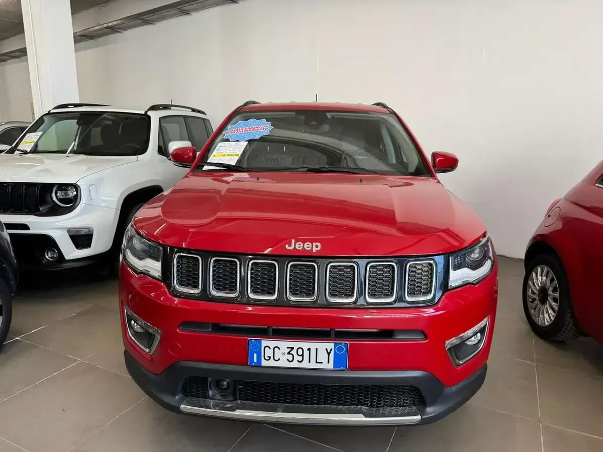 Usata Jeep Compass Limited 120 CV (88 kW) 2020 Rosso SUV