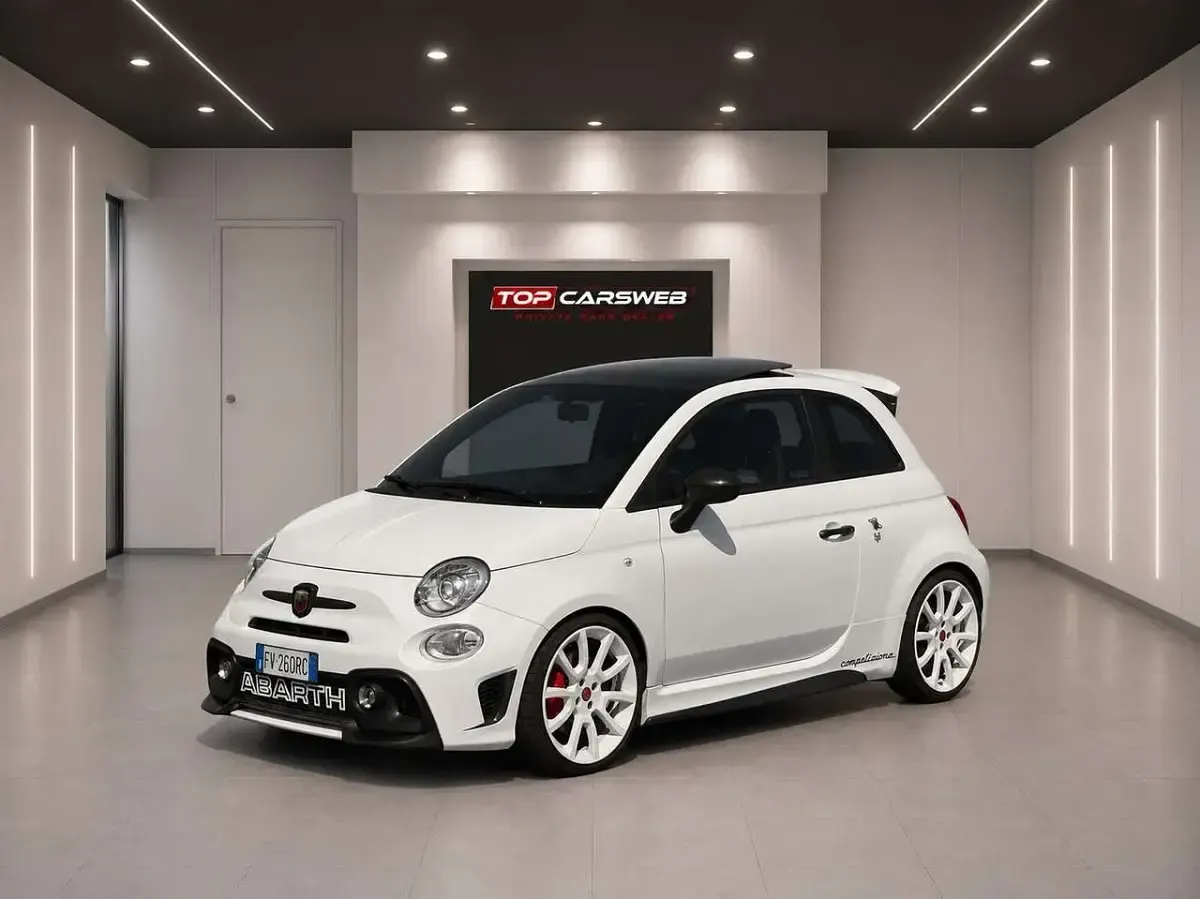 Usata Abarth 595 Competizione 179 CV (131 kW) 2019 Bianco Utilitaria