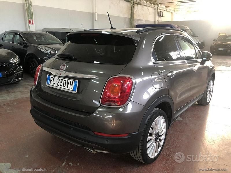Usata Fiat 500X Lounge 120 CV (88 kW) 2016 Grigio SUV