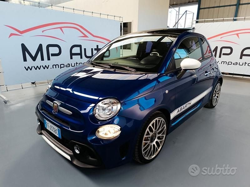 Usata Abarth 595 146 CV (107 kW) 2016 Blu Utilitaria