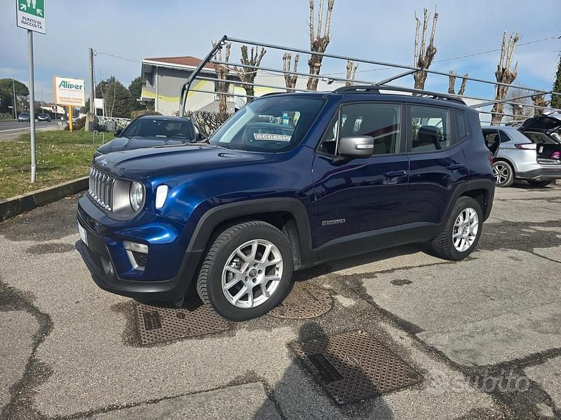 Usata Jeep Renegade Limited 120 CV (88 kW) 2019 Blu SUV