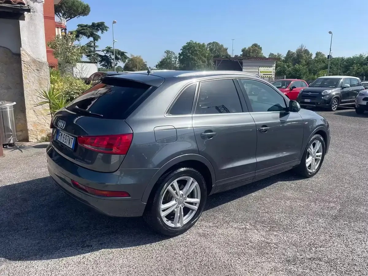 Usata Audi Q3 S-Line 150 CV (110 kW) 2016 Grigio SUV