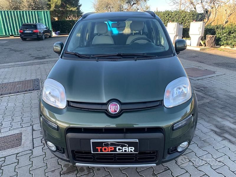 Usata Fiat Panda 4x4 S 74 CV (54 kW) 2014 Verde Utilitaria