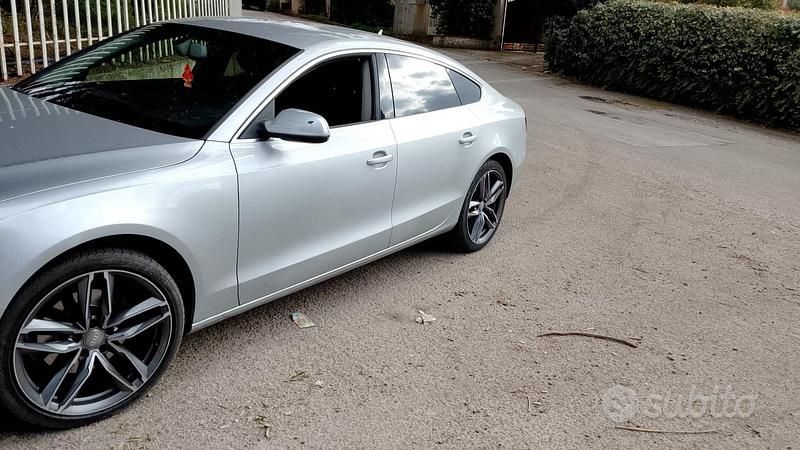 Usata Audi A5 150 CV (110 kW) 2013 Grigio Berlina