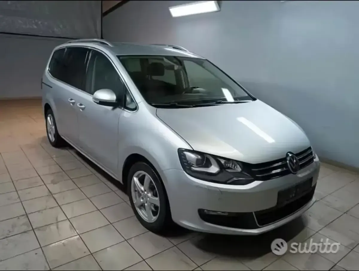 Usata VW Sharan 150 CV (110 kW) 2017 Grigio Monovolume