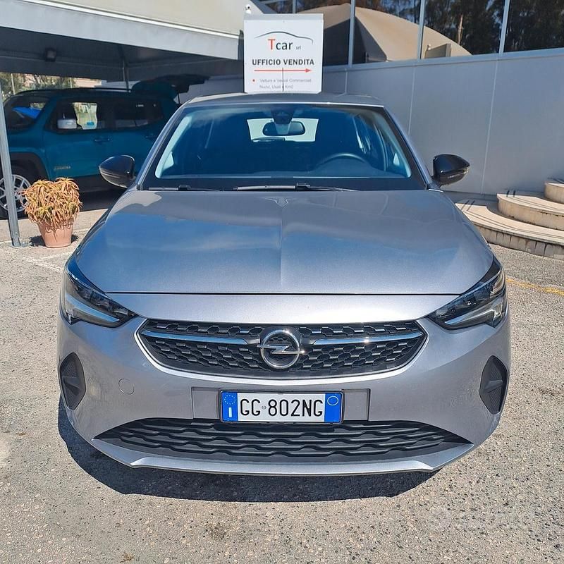 Grigio Usata 2021 Opel Corsa Elegance Tre volumi | 12.900 € (Buon prezzo) - Immagine 1/3