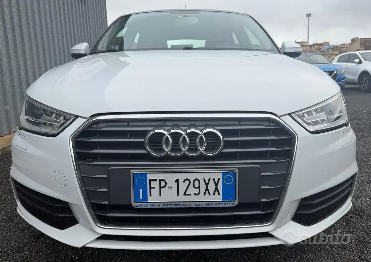 Usata Audi A1 116 CV (85 kW) 2018 Bianco Berlina
