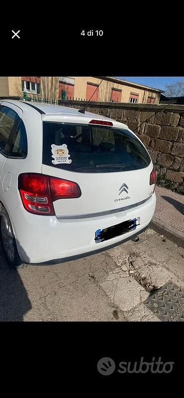 Usata Citroën C3 68 CV (50 kW) 2012 Bianco Berlina