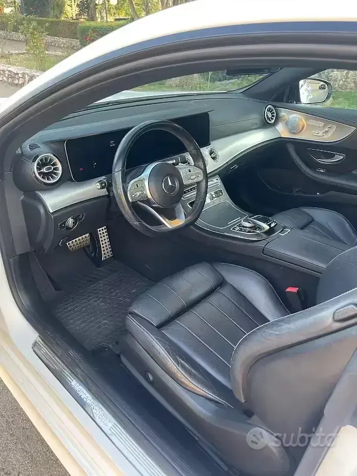 Usata Mercedes 220 194 CV (142 kW) 2018 Bianco Coupé