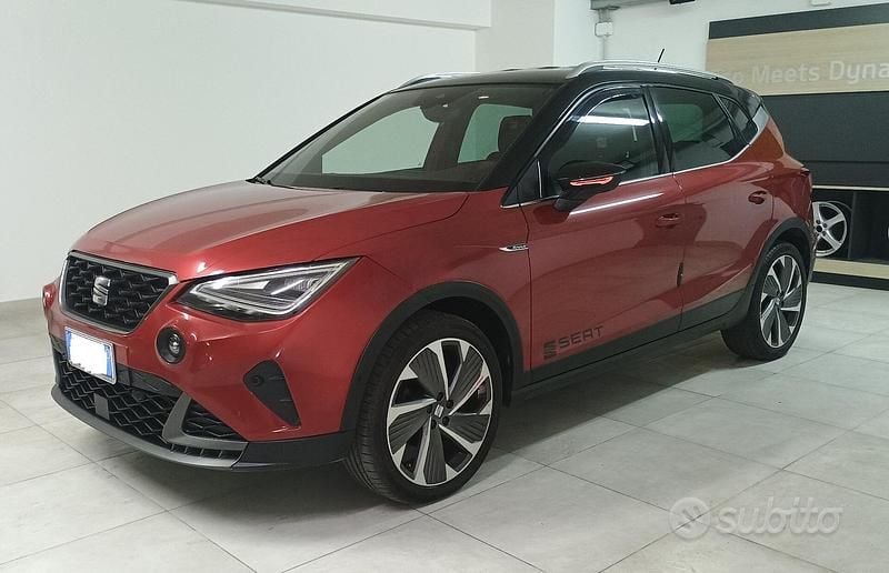 Usata Seat Arona FR 110 CV (80 kW) 2021 Rosso SUV