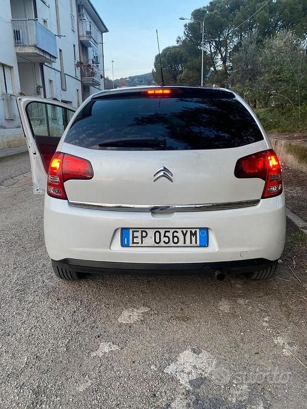 Usata Citroën C3 68 CV (50 kW) 2013 Bianco Berlina