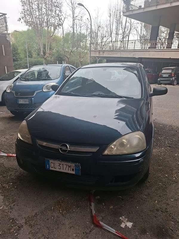 Usata Opel Corsa Club 69 CV (50 kW) 2005 Nero Utilitaria