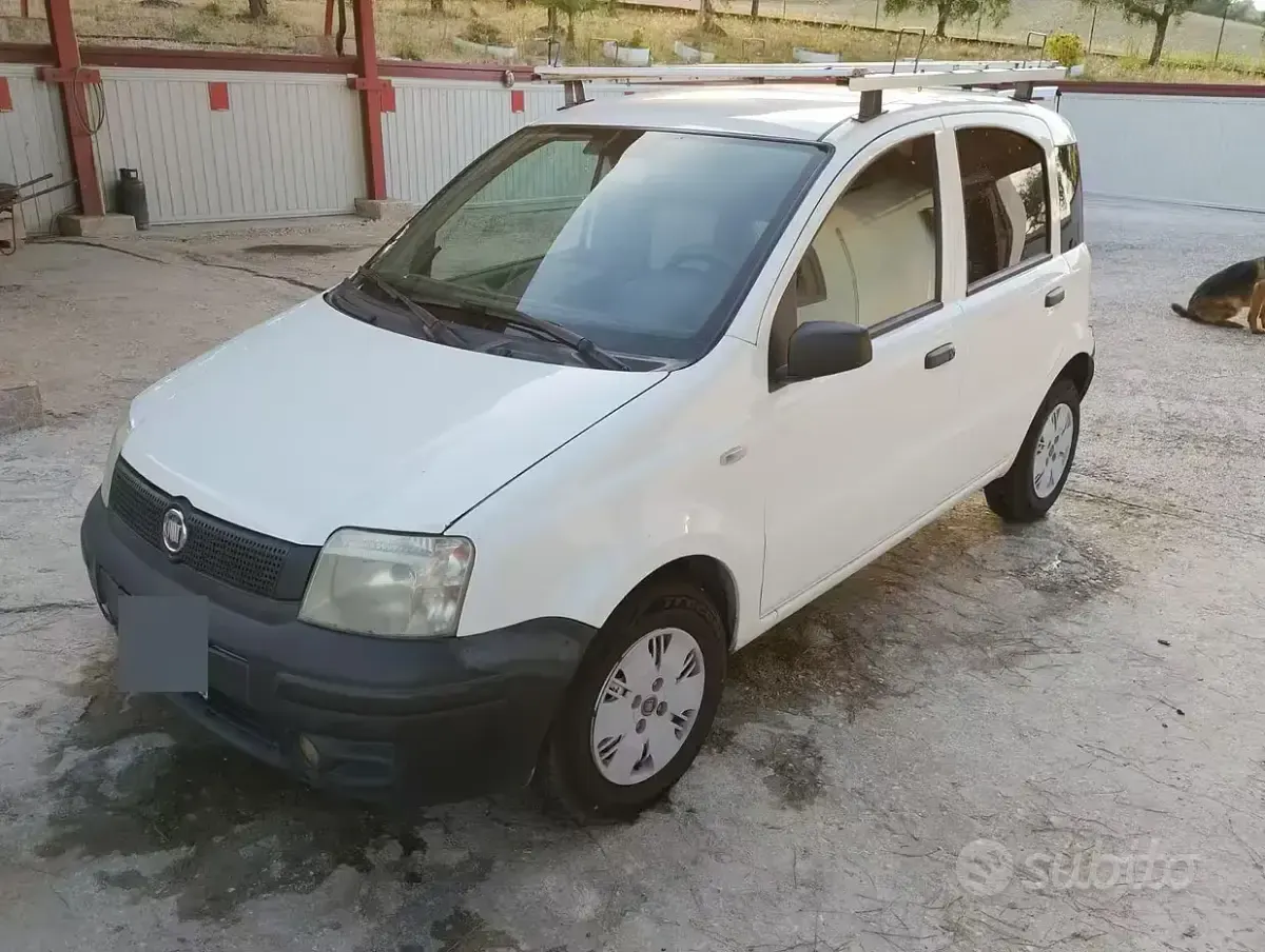 Usata Fiat Panda 69 CV (50 kW) 2008 Bianco Utilitaria