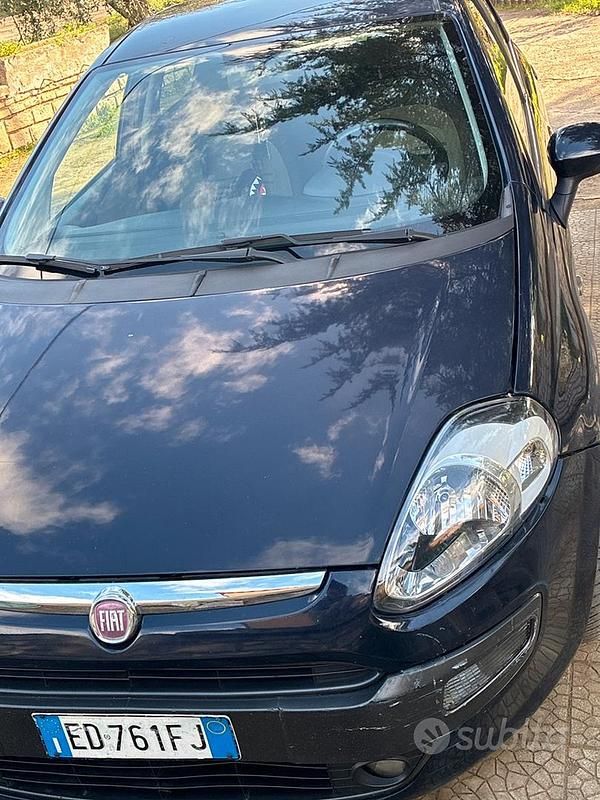 Usata Fiat Punto Evo 75 CV (55 kW) 2010 Blu Utilitaria