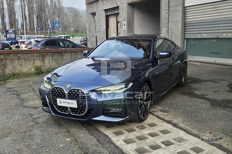Usata BMW 420 M Sport 190 CV (139 kW) 2021 Blu Coupé