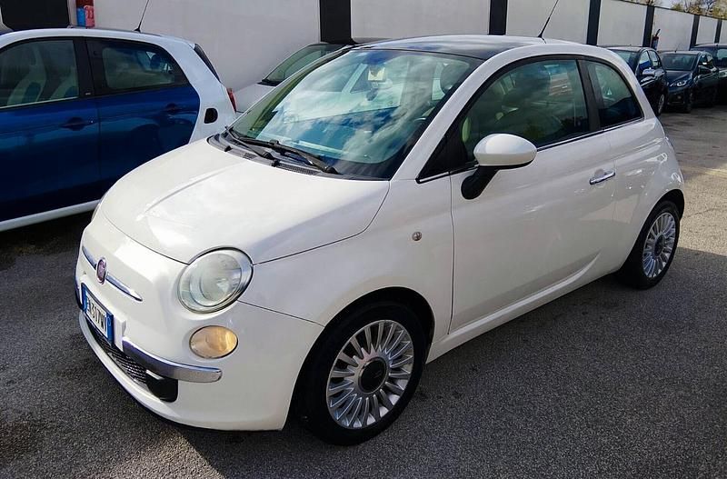 Usata Fiat 500 Lounge 69 CV (50 kW) 2012 Bianco Berlina