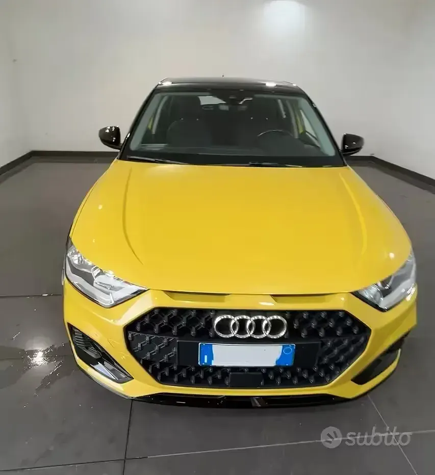 Usata Audi A1 Admired 95 CV (69 kW) 2020 Giallo SUV