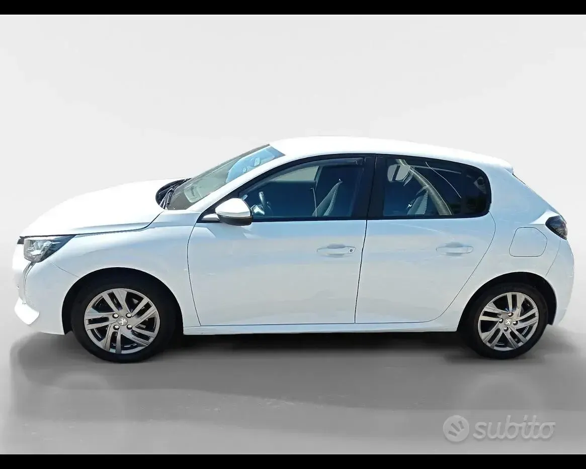 Usata Peugeot 208 Active 102 CV (75 kW) 2021 Bianco Utilitaria