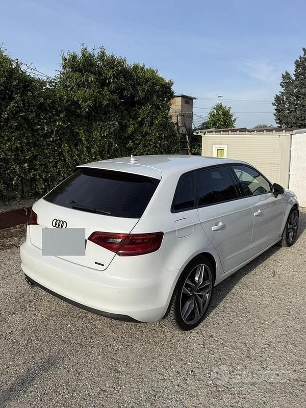 Usata Audi A3 Ambition 184 CV (135 kW) 2014 Bianco Berlina