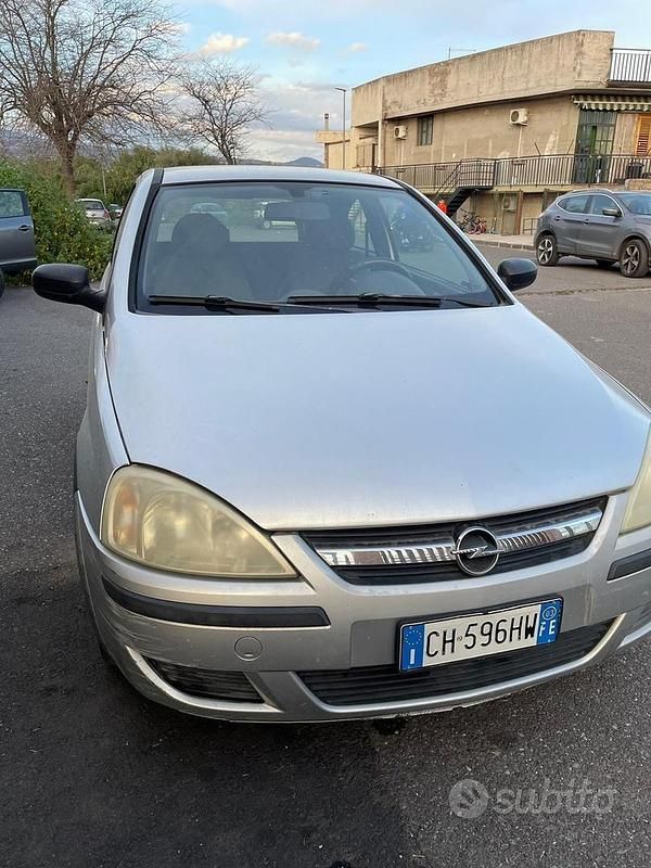 Usata Opel Corsa 2003 Grigio Utilitaria