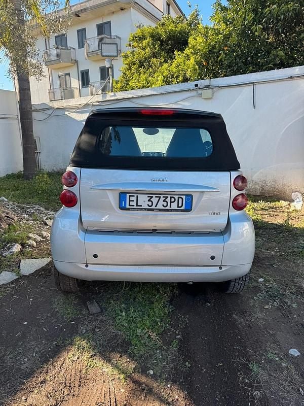 Usata Smart ForTwo Cabrio Passion 84 CV (61 kW) 2011 Argento Cabrio